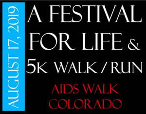 2019 A Festival of Life 5k AIDS Walk Colorado